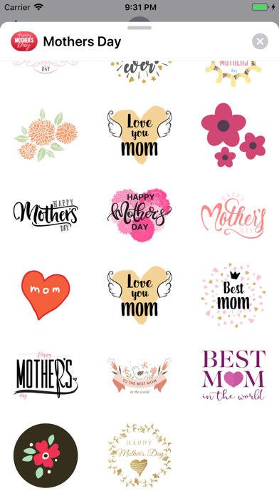 Mothers Day Greeting Stickers screenshot 3