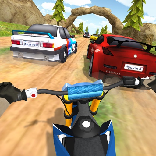 Dirt Bike Racing Rally Traffic