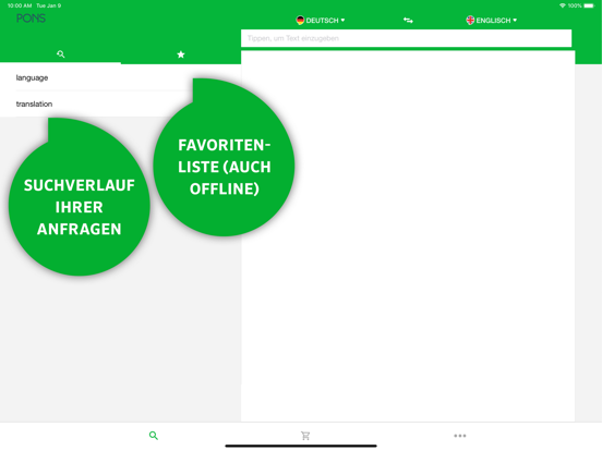 PONS Übersetzer App Bewertung, Analyse und Kritik - Tipps und Tricks