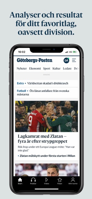 Göteborgs-Posten on the App Store