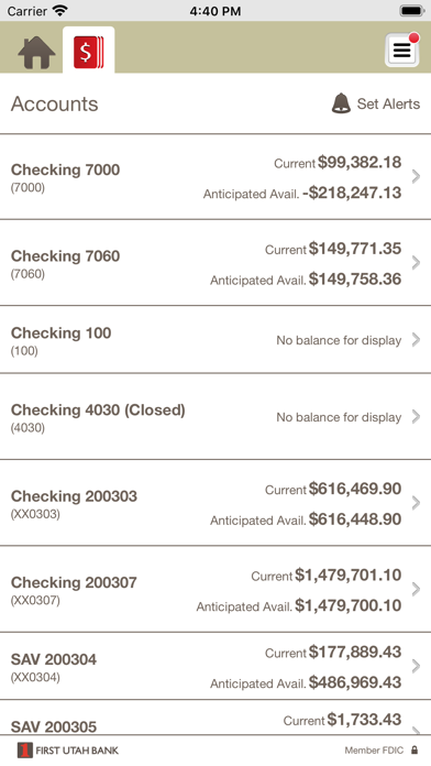 How to cancel & delete First Utah Bank TM Mobile from iphone & ipad 4