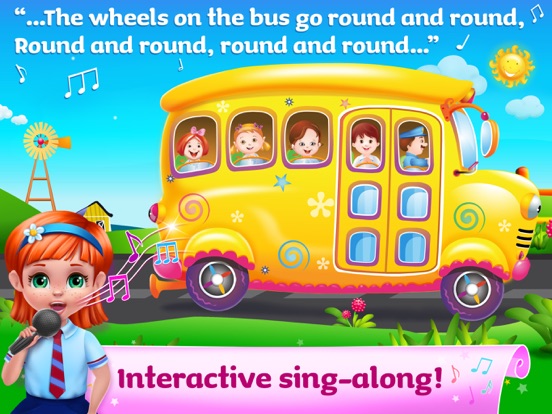 The Wheels On The Bus - All In One Educational Activity Center and Sing Along screenshot