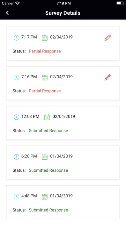 Survey Details Field Force Application -- Help Manual -- Survey2Connect