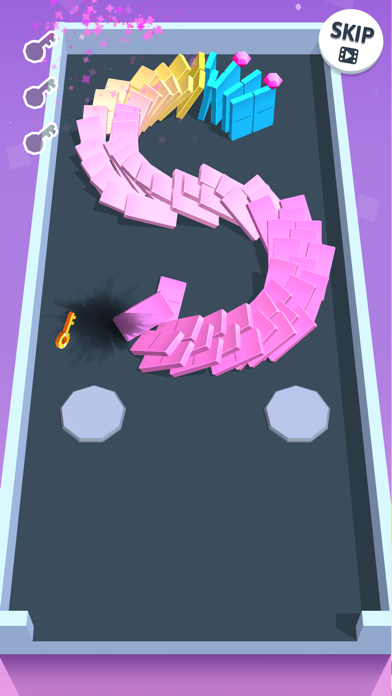 Domino Blower 3D - Cannon Ball screenshot 2