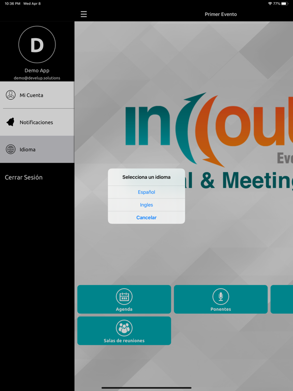 Screenshot #5 pour In Out Events