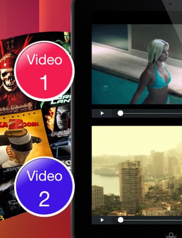 Double Video Player - náhled