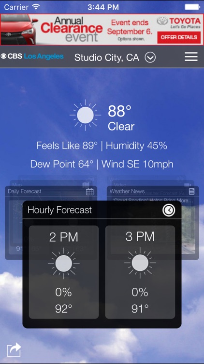 CBS LA Weather