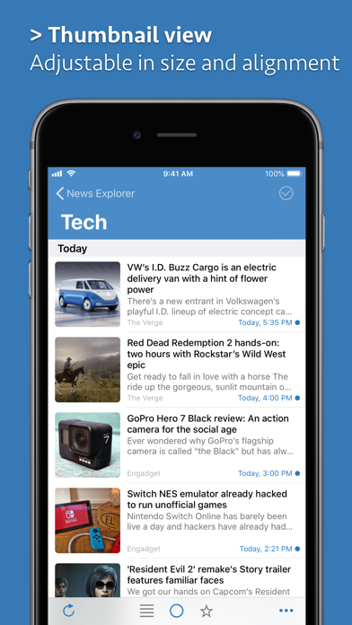 News Explorer screenshot1