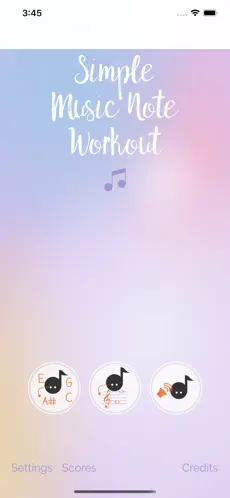 Captura de Pantalla 1 Simple Music Note Workout iphone