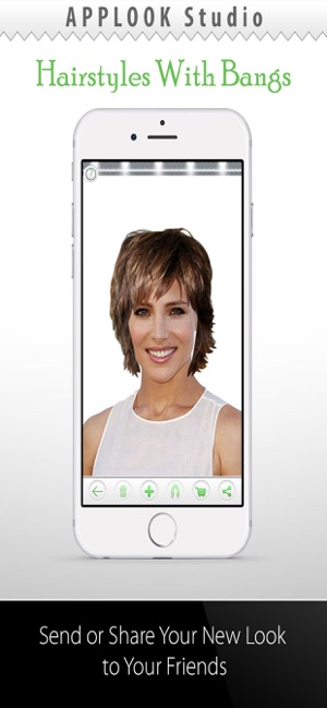 Hairstyle Try On Bangs PRO(圖4)-速報App