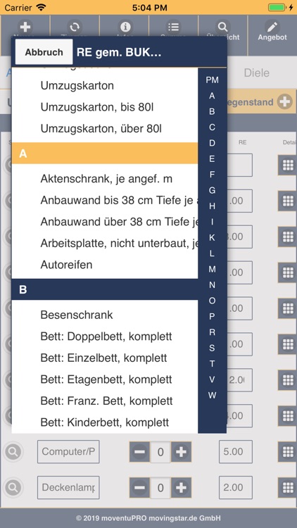 moventuPRO -Umzugsbesichtigung screenshot-4