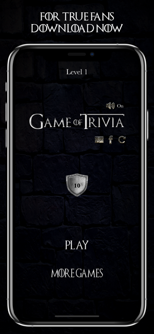 Game of Trivia Thrones of Snow