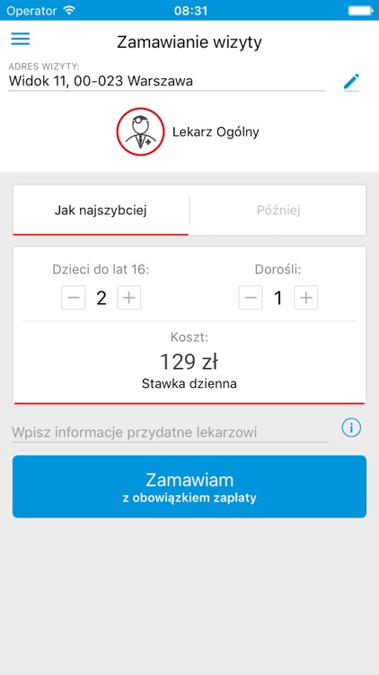 HomeDoctor - Pacjent