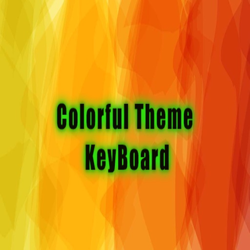 Colorful Theme Keyboard