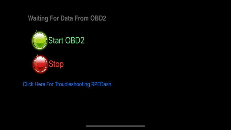 RPEDash: OBD-II Digital Gauges