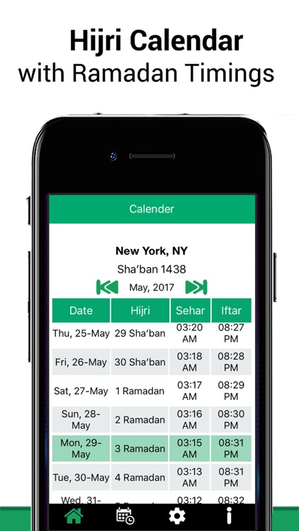 Ramadan Timings and MP3 Quran