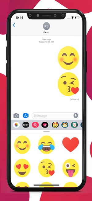 BigMoji 180+ Emoji Stickers(圖2)-速報App