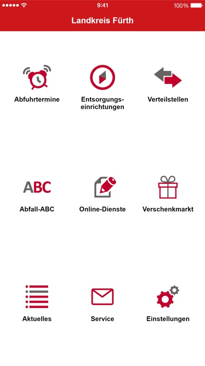 Abfall-App Landkreis Fürth
