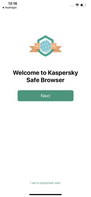 ‎Kaspersky Safe Browser Screenshot