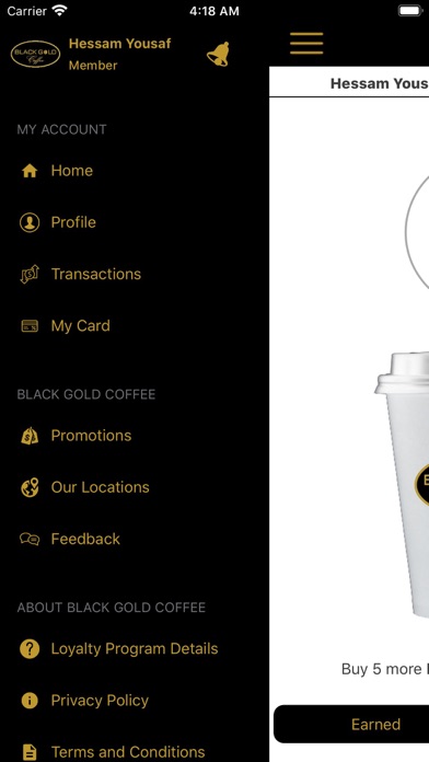 Black Gold Coffee screenshot 4