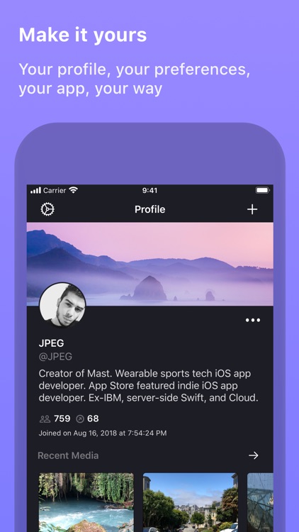 Mast - for Mastodon