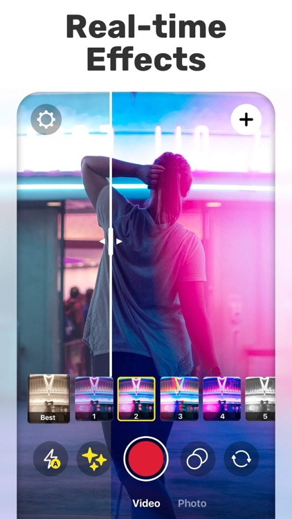 Video Editor: VHS Cam, Filters screenshot-0