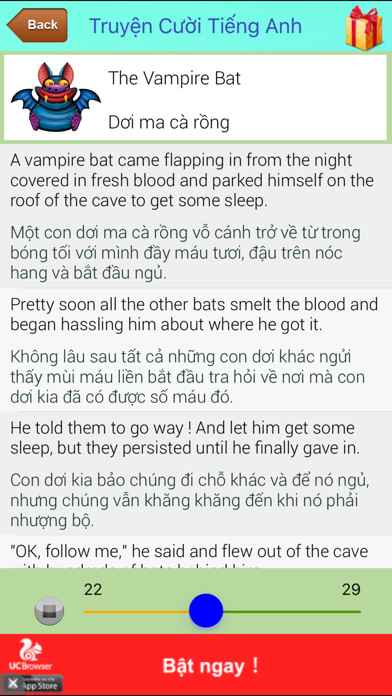 Truyện Cười song ngữ Anh Việt