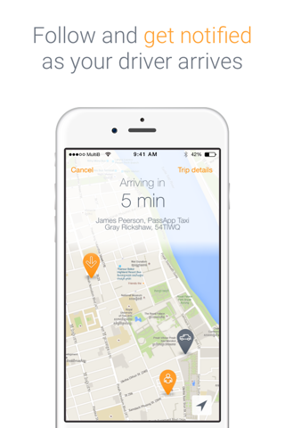 Cambodia Taxi: PassApp - náhled