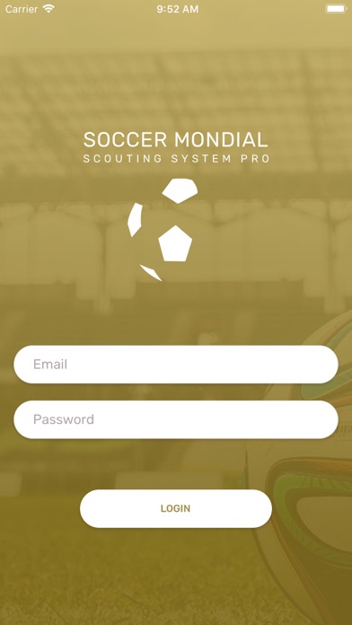 Soccer Mondial Scouting System screenshot 2