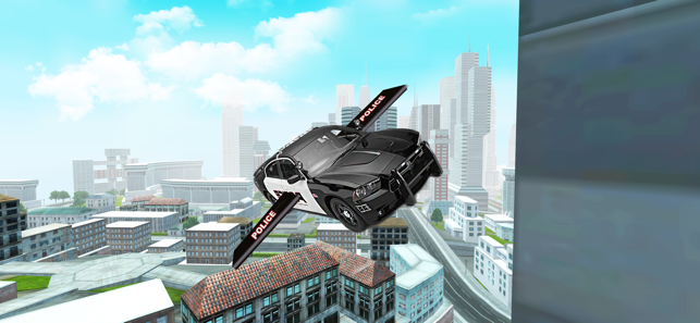 Police Flying Car 3D Simulator(圖3)-速報App