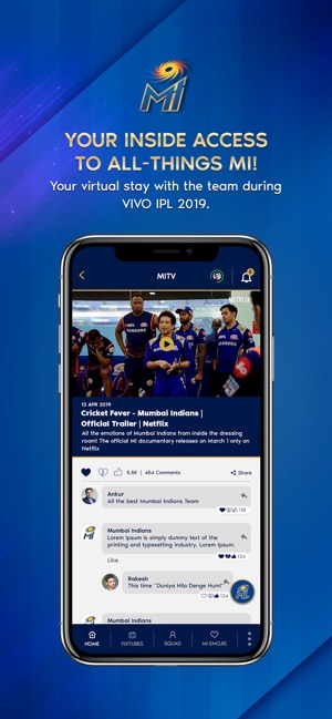 Mumbai Indians Official App(圖4)-速報App