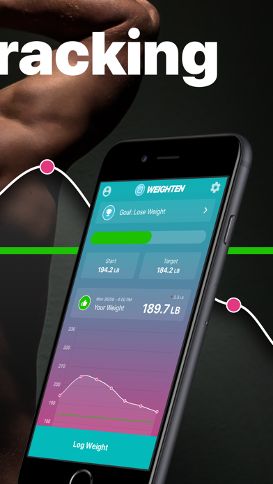 Weighten - Weight Tracking app screenshot 2