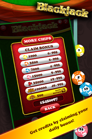 Blackjack Thunder screenshot 4