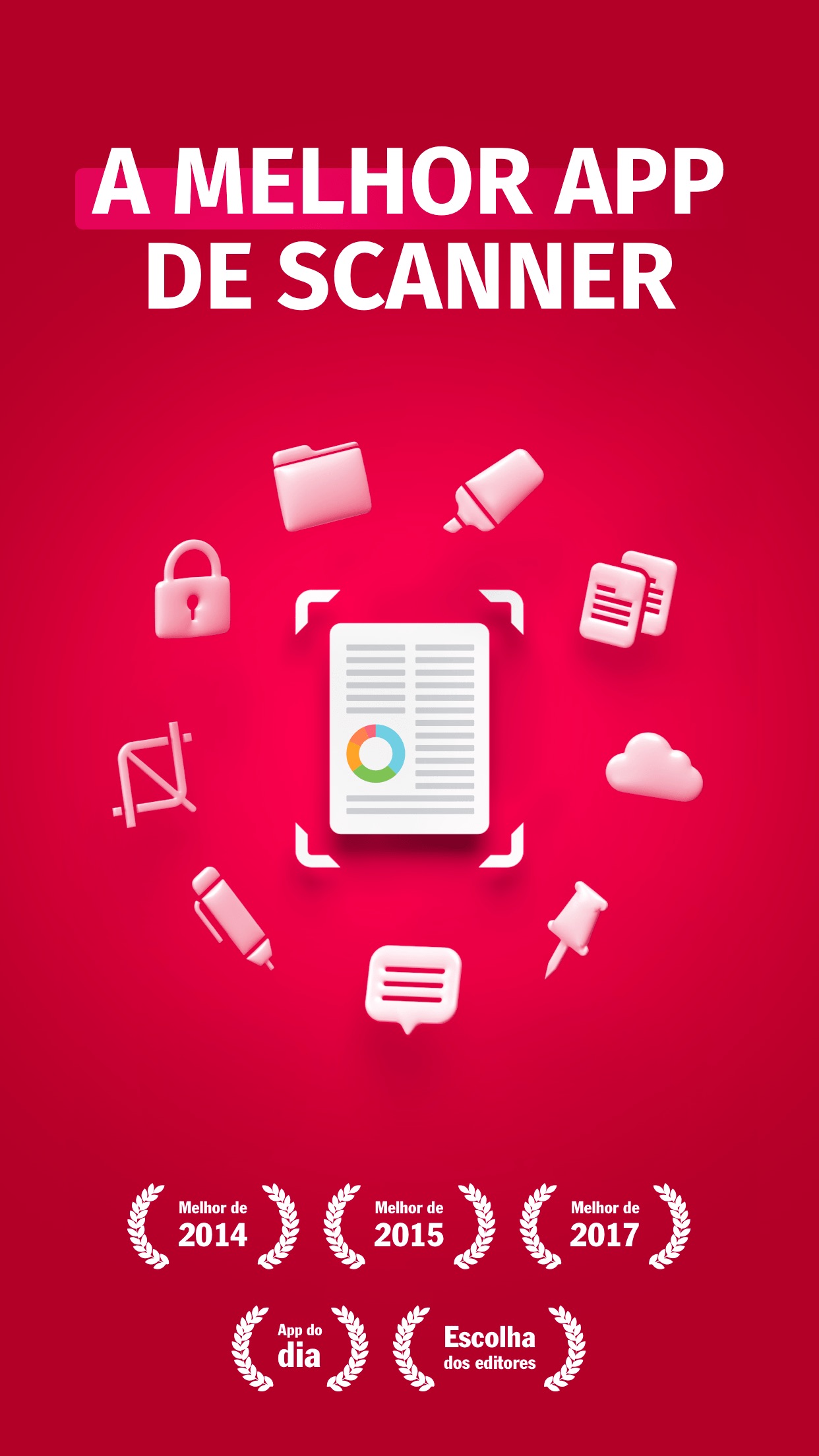 Screenshot do app Digitalizador - PDF, Fax, QR