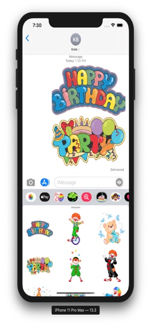 Birthday Stickers & Emojis(圖5)-速報App
