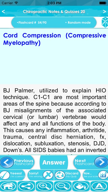 Chiropractic Test Bank : Q&A