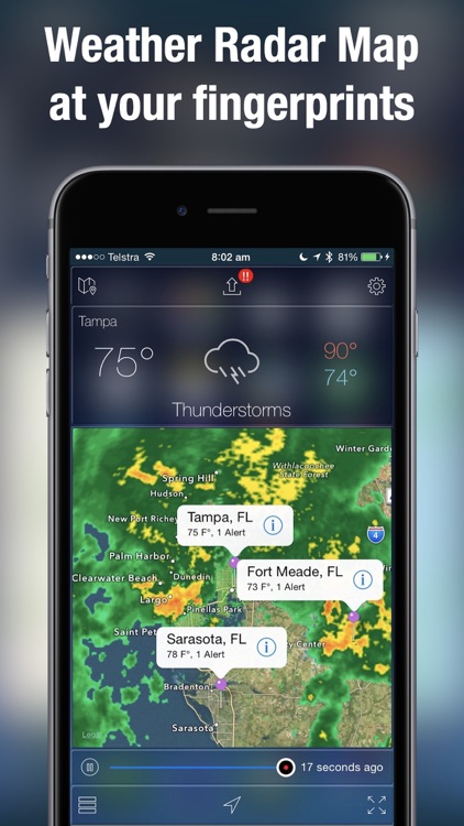 Weather Radar NOAA Rain Map +
