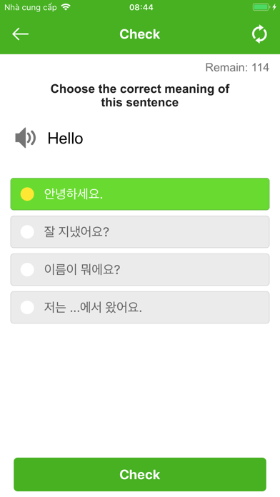Learn Korean Phrases screenshot 4