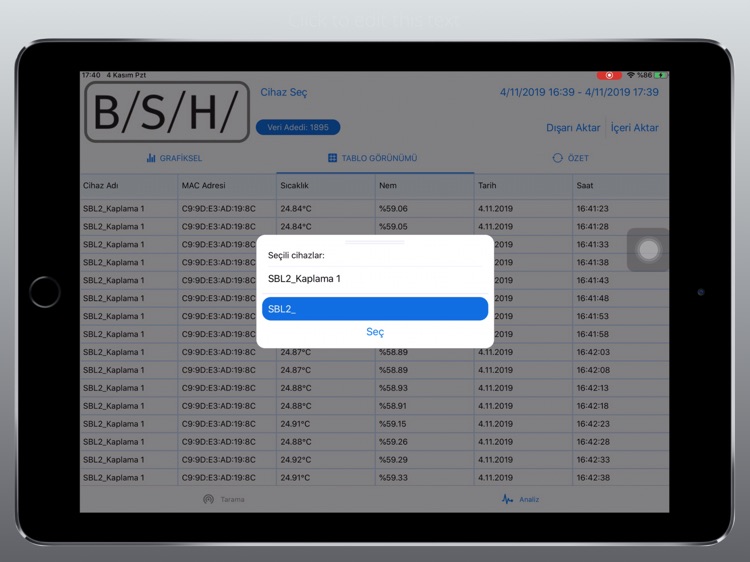 BSH Logger screenshot-5