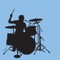 Plays funk, rock, reggae and blues drum loops for guitar accompaniment