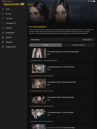 Screenshot 5 Televicentro (TVC) iphone