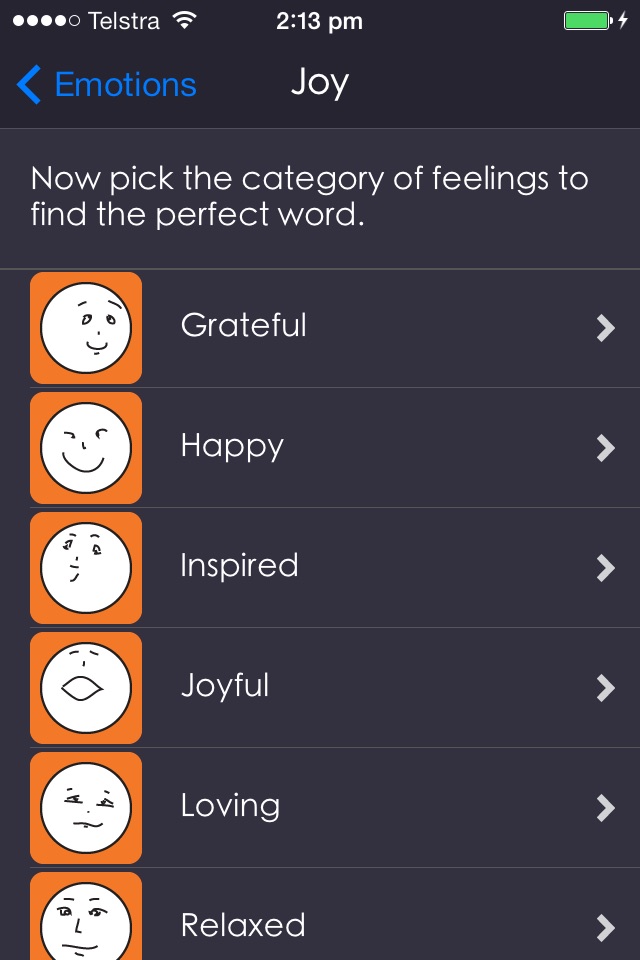 emotionary by Funny Feelings ® screenshot 3