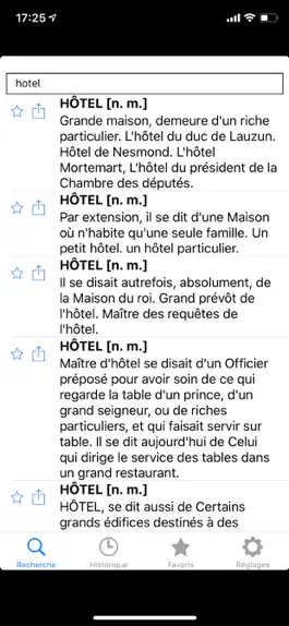 Game screenshot Dictionnaire Français OFFLINE hack