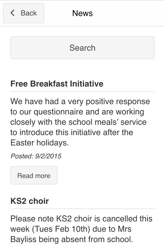 St Peter's Primary, Rossett screenshot 2