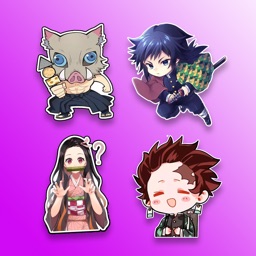 Kimetsu Demon Anime Stickers