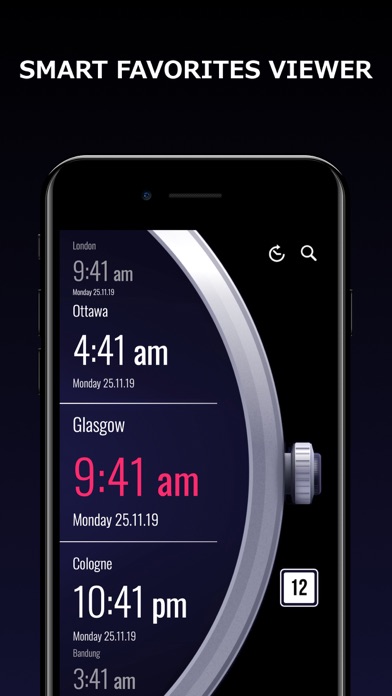 World Clock - Time Zones screenshot 4