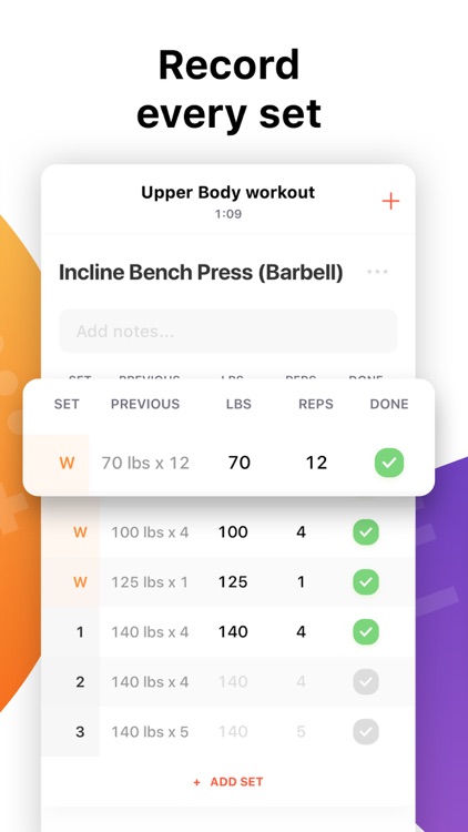 Bolt - Workout Tracker Gym Log screenshot-0