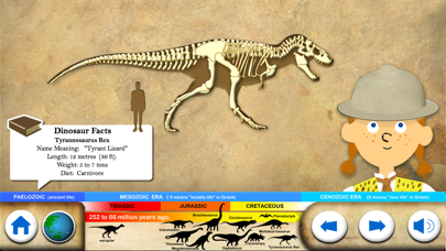 How to cancel & delete Dinosaur Fossils - History for kids from iphone & ipad 1