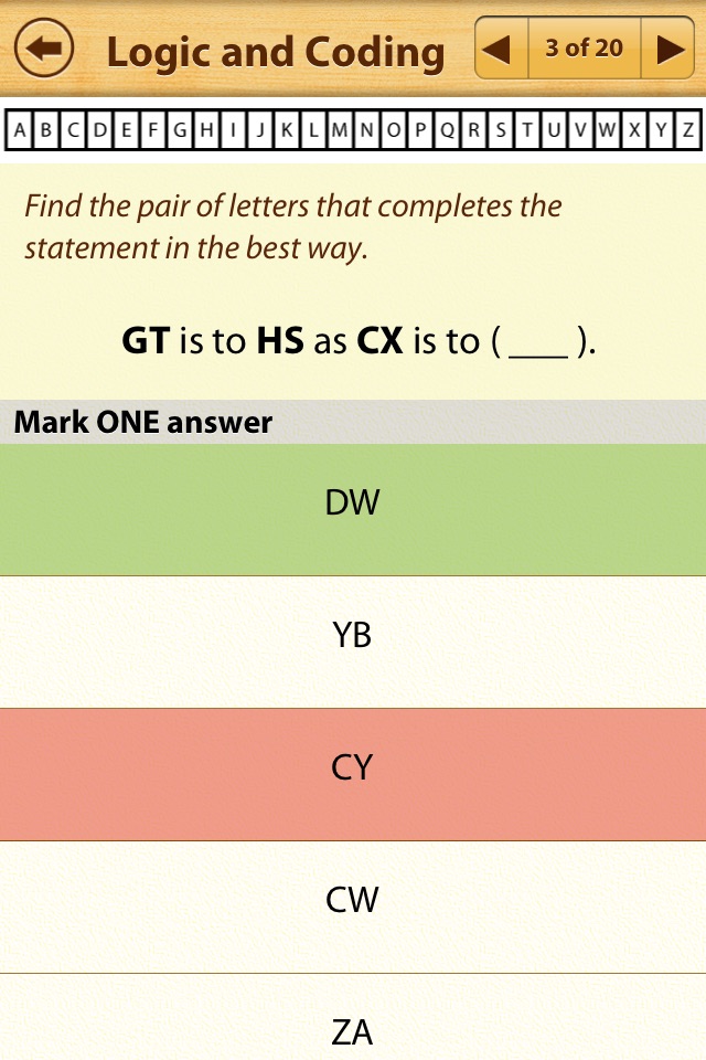 11+ Verbal Reasoning Practice screenshot 4