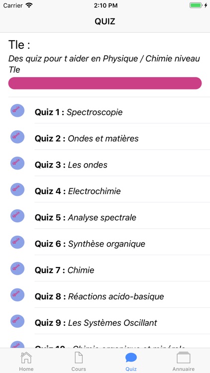 Cours de Physique screenshot-3